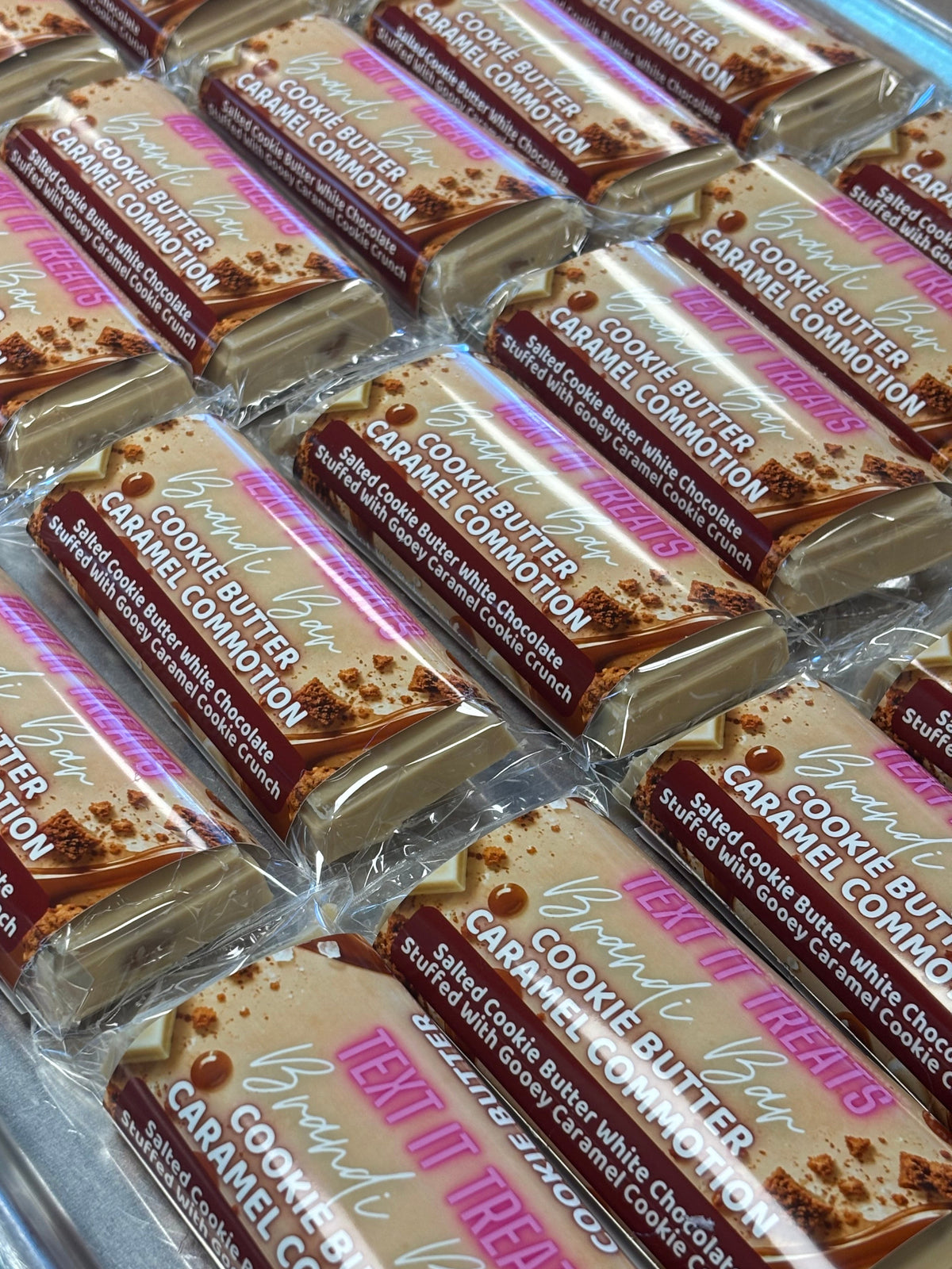 Cookie Butter Candy Bar from Text It Treats