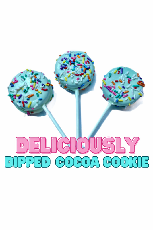 Deliciously Dipped Cocoa Cookie